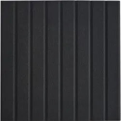 Black felt bulletin board wall tile close-up texture — Vivelda acoustic felt tile swatch