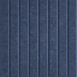 Indigo navy felt bulletin board wall tile texture swatch — Vivelda acoustic felt tile color