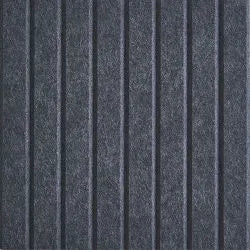 Moonstone dark gray felt bulletin board wall tile texture swatch — Vivelda acoustic felt