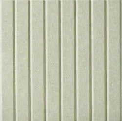 Sage green felt bulletin board wall tile texture swatch — Vivelda acoustic felt tile color